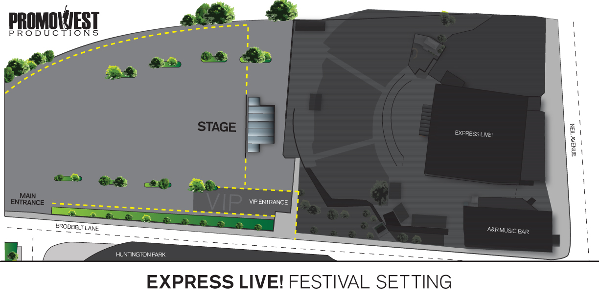 Express Live Seating Chart