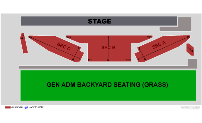 Express Live Seating Chart