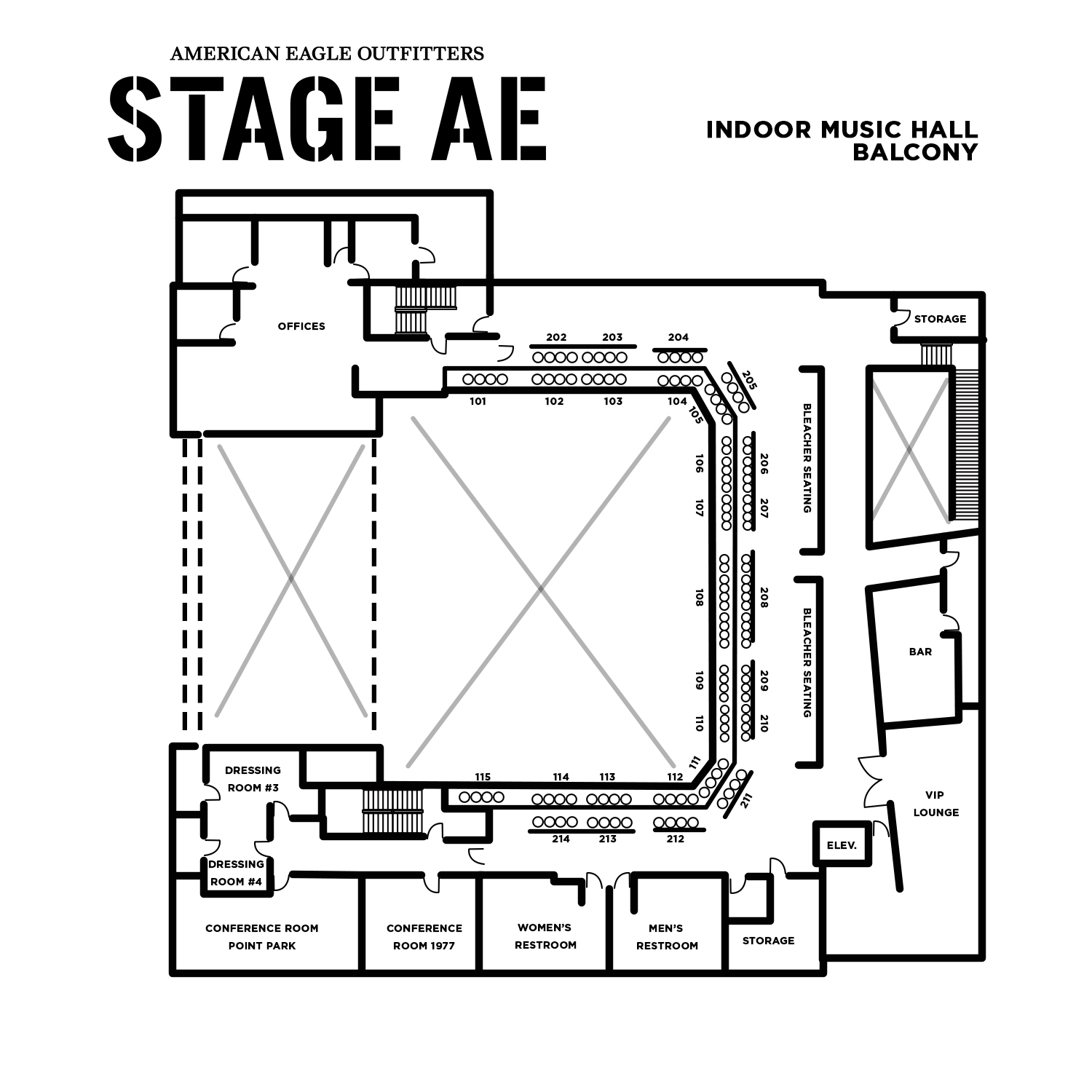 Stage Ae Pittsburgh Seating Chart